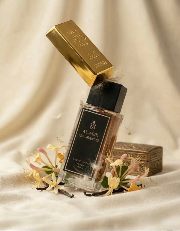 Golden Mirage SunnaMusk Golden Dust alternative perfume spray – Al-Abir Fragrances